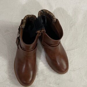 Wonder Nation Brown Kids Boots